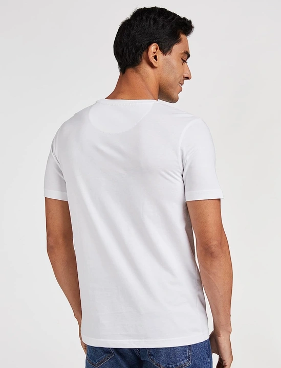 Round neck t shirt for men (white) uploaded by SK TRADERS on 5/5/2023