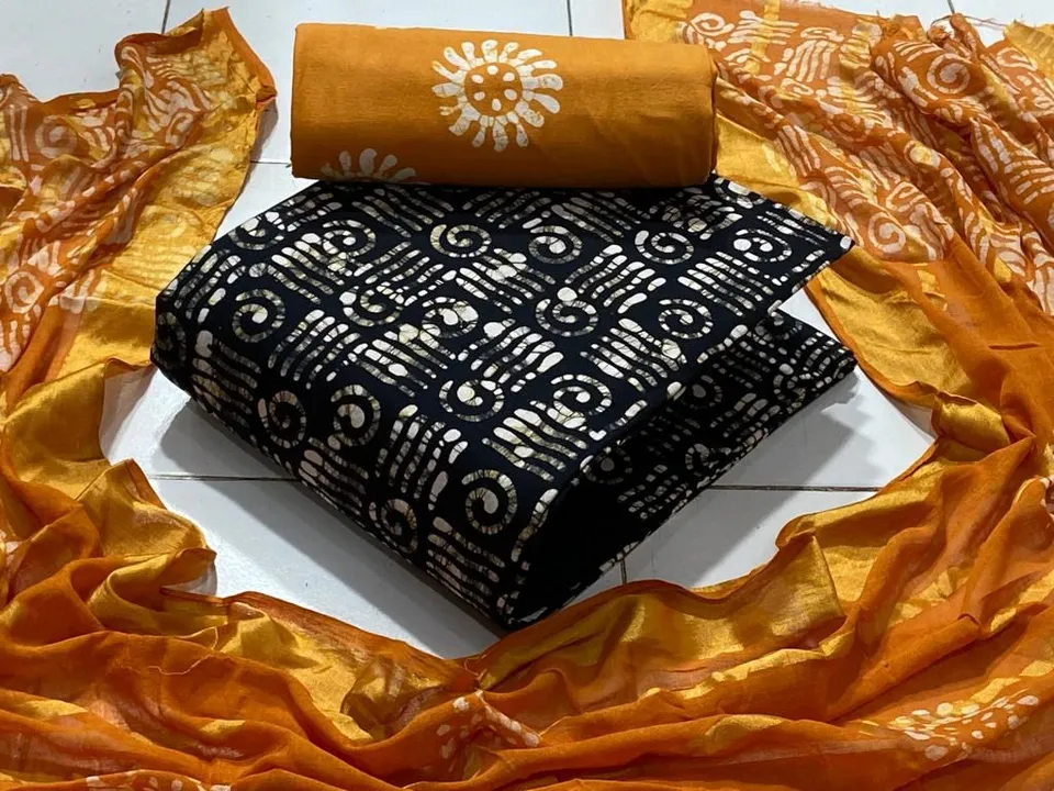 Batik cotton uploaded by Pooja creation  on 5/5/2023
