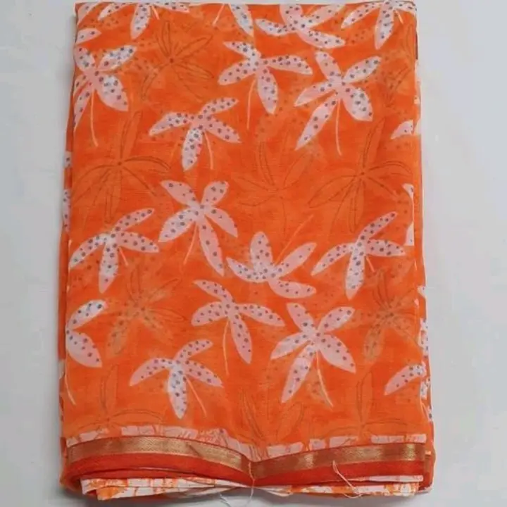 Georgette sarees  uploaded by New world fashion shop on 5/5/2023