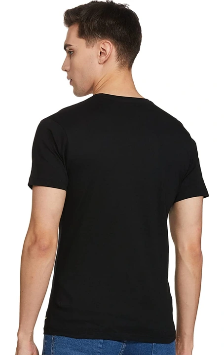 Round neck t shirt 2 pcs combo for man (Black & White) uploaded by SK TRADERS on 5/5/2023