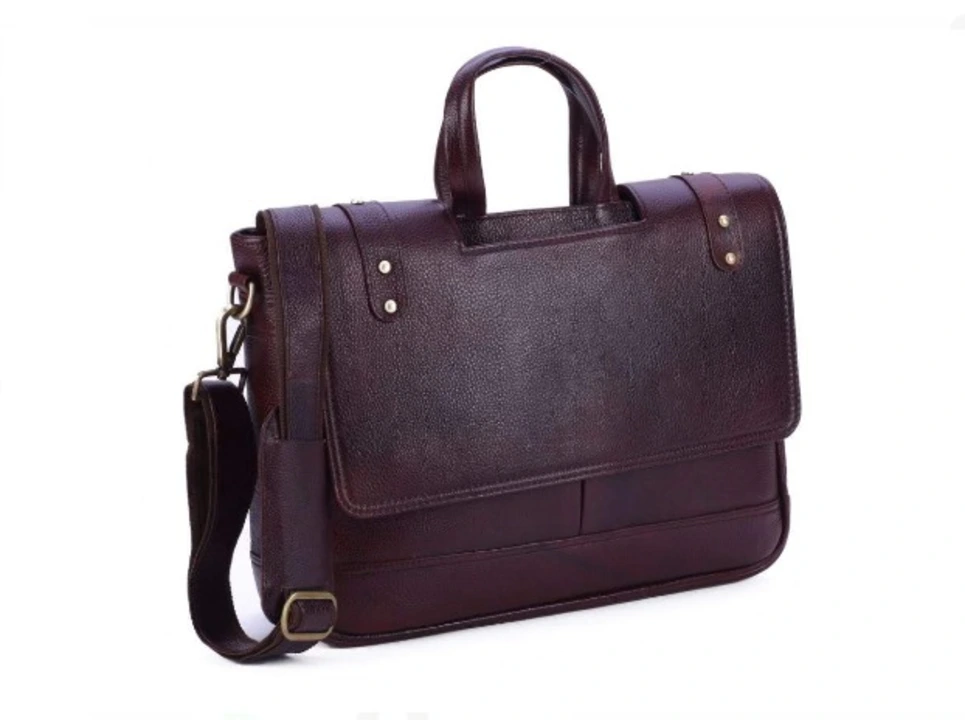 Leather messenger bag  uploaded by business on 5/5/2023
