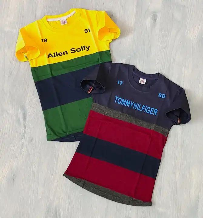 *UNIQUE STYLE OF KIDS ROUND NECK T-SHIRT*

SIZE :4-5years
          6-7years
          8-9years

COL uploaded by RJS GARMENTS on 5/5/2023