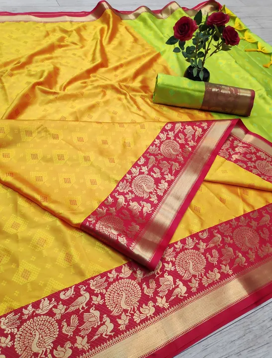 Pure kanjivaram silk saree uploaded by VARDHAK COLLECTION  on 5/5/2023