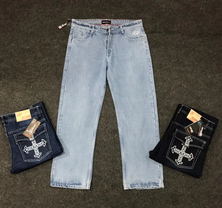 Flat finish - Heavy Denim jeans uploaded by Gagan Apparels on 5/5/2023