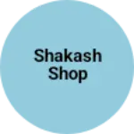 Business logo of Shakash shop