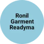Business logo of Ronil garment readymant