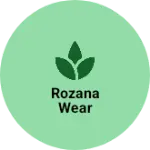 Business logo of Rozana wear