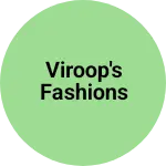 Business logo of Viroop's Fashions