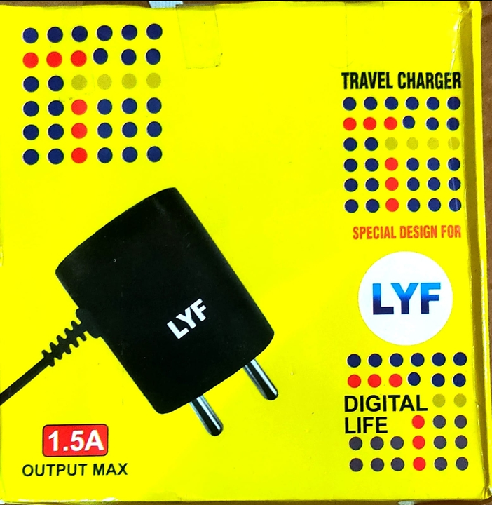 Lyf  charger jio mobile supported uploaded by business on 5/5/2023