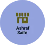 Business logo of Ashraf saife