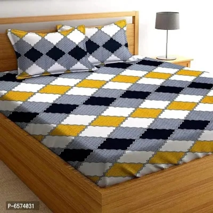 Soft Cotton Queen Size Bedsheet With 2 Pillow Covers  uploaded by Smart Store on 5/5/2023