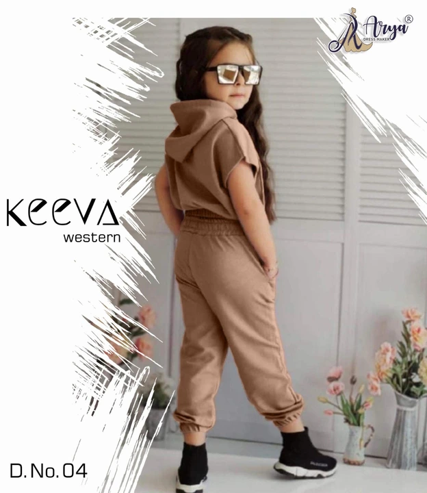 KEEVA CHILDREN

- Western style

- Cap top and pant

- 6 - Colour

- Fabric- Toko rayon

- Size

   uploaded by New brand clothes store on 5/5/2023