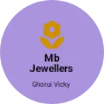 Business logo of MB jewellers