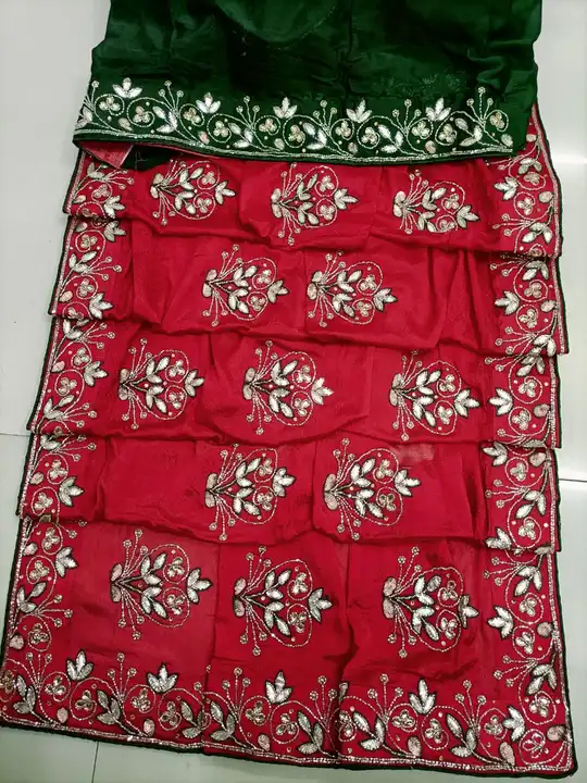 😍😍 *NEW LAUNCHED*😍😍

💃🏻 Special Fancy Colour Matching Chart 😍

💃🏻Chinnon Fabric Saree🥻

😍 uploaded by Gotapatti manufacturer on 5/5/2023