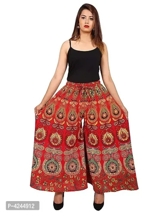 Cotton Jaipuri Printed Relaxed Palazzo (1 Piece) uploaded by Smart Store on 5/5/2023