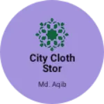 Business logo of City cloth stor