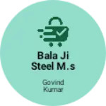 Business logo of Bala JI steel m.s aluminium furniture shop