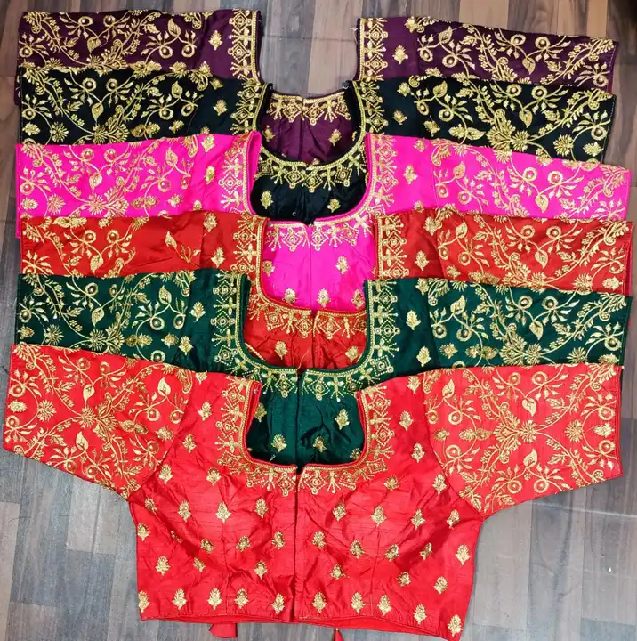 Embroidery blouse  uploaded by Siddhi vinayak creation  on 5/6/2023