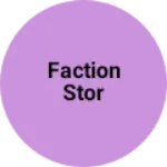 Business logo of Faction stor