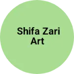 Business logo of shifa Zari art