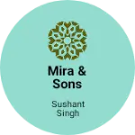 Business logo of Mira & Sons