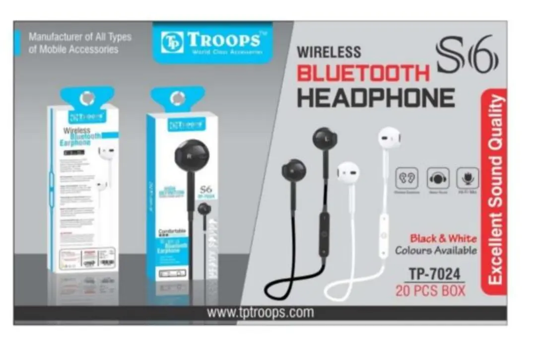 TROOPS WIRELESS BLUETOOTH 7024 uploaded by Grs mobile on 5/6/2023