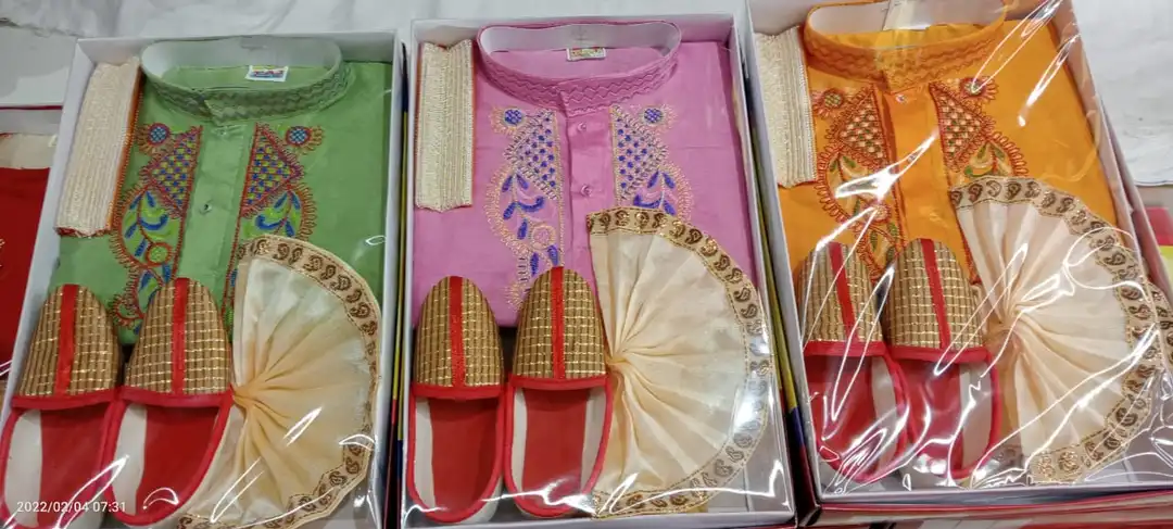 Dhoti kurta gift set  uploaded by R BHARAT DRESSES on 5/6/2023