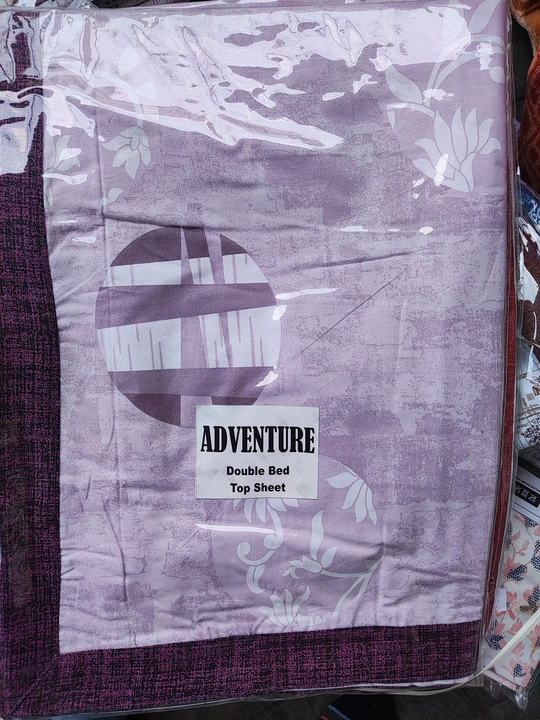 Adventure double bed top sheet uploaded by Shyam Sunder & Co. on 5/6/2023