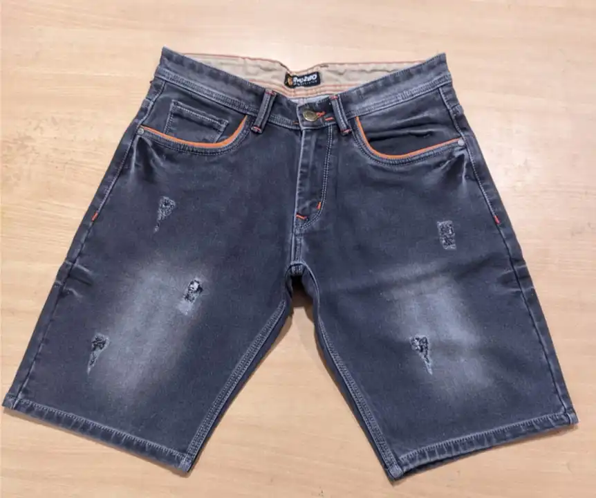 Men's Black Denim Shorts  uploaded by Ap Clothing Co on 5/31/2024