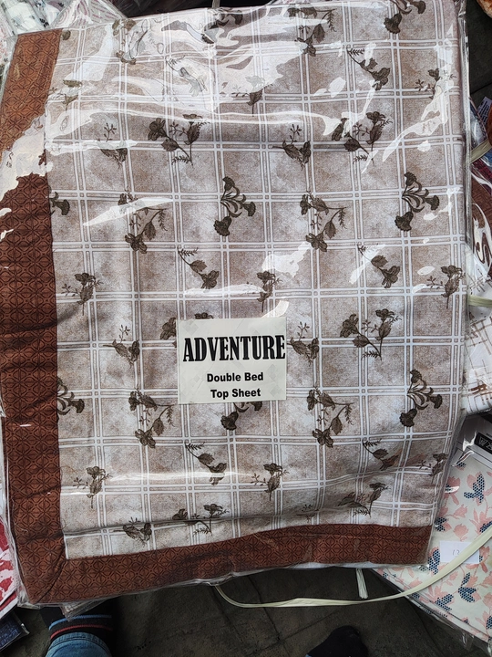 Adventure double bed top sheet uploaded by Shyam Sunder & Co. on 5/6/2023