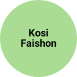 Business logo of Kosi faishon