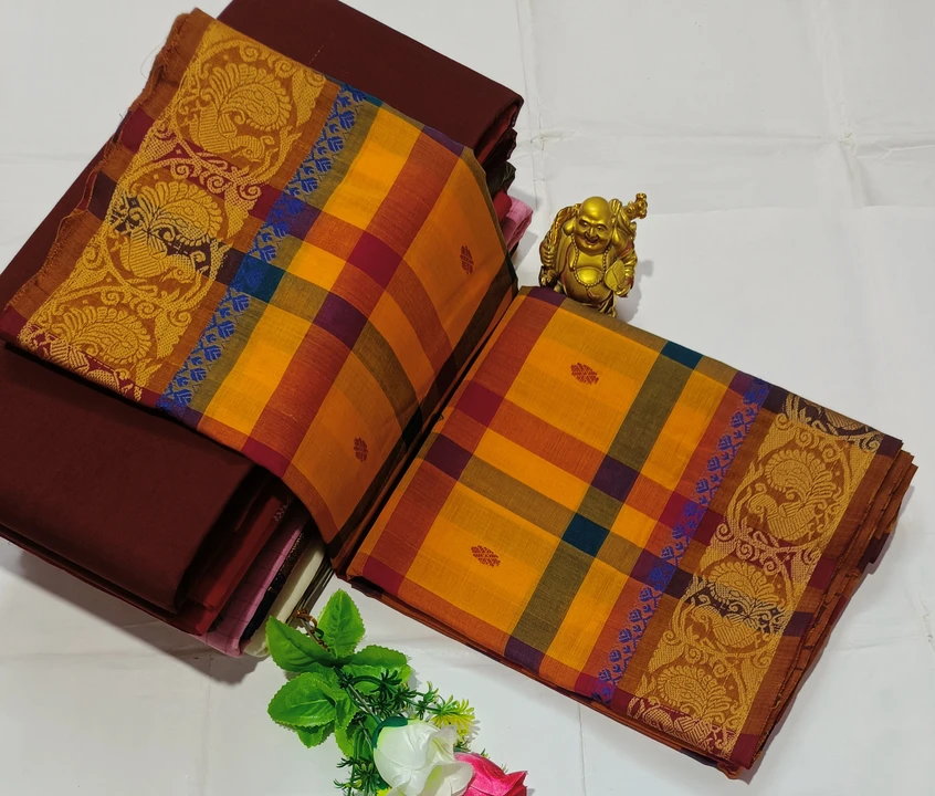 Factory Store Images of Fancy pure cotton sarees 