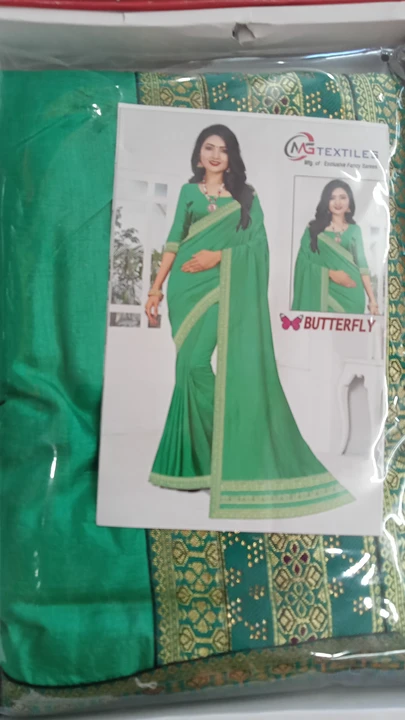 Plain saree  uploaded by business on 5/6/2023