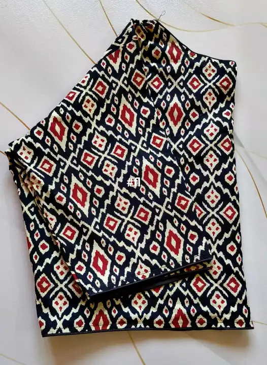 Ajrakh cotton blouse  uploaded by Nexus fashion  on 5/6/2023