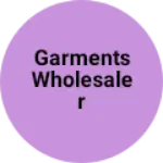 Business logo of Garments wholesaler
