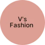 Business logo of V's fashion based out of Bharuch