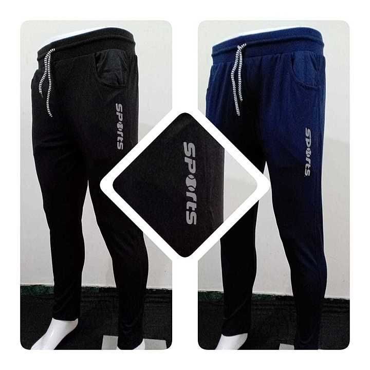 Track pant Dry fit  (4 way Lycra)  uploaded by Mamta Garments  on 7/12/2020