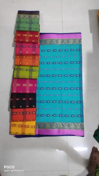 Excusive Tant Cotton Saree uploaded by Pramanick Textile on 5/6/2023