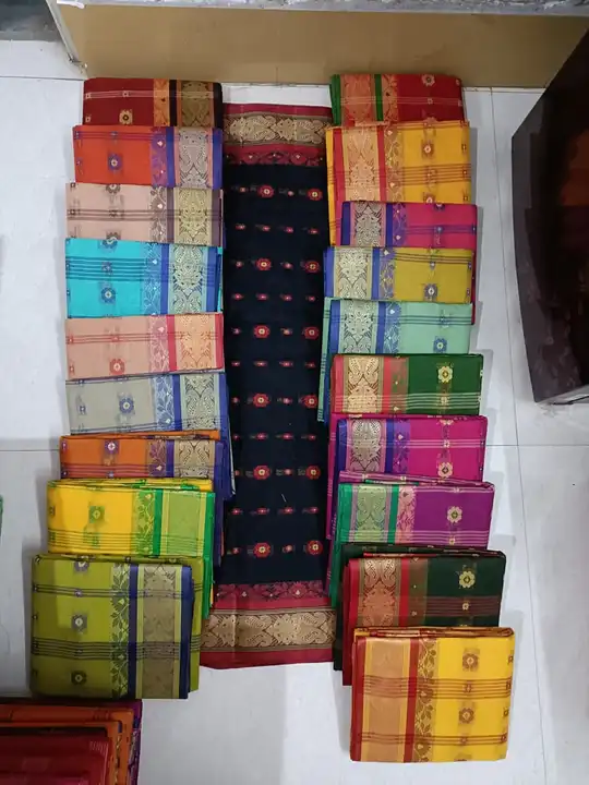 Pure Tant Cotton Saree uploaded by business on 5/6/2023