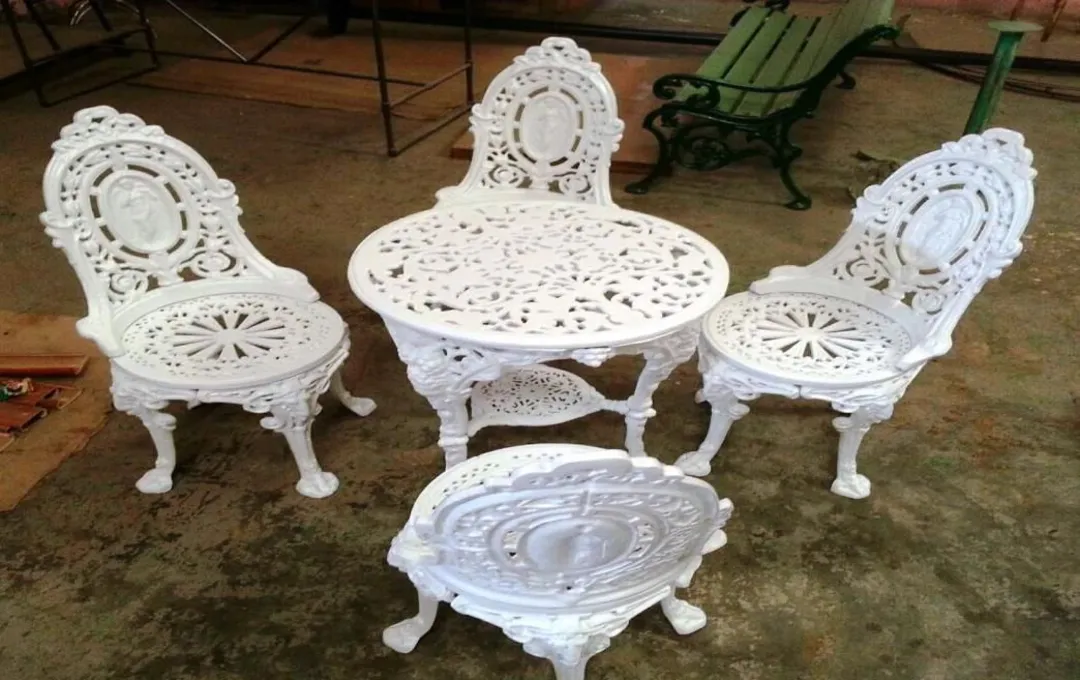 Garden Cast Iron Table chair set uploaded by Garud Enterprises on 5/6/2023