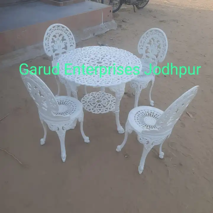 Garden Cast Iron Table chair set uploaded by business on 5/6/2023