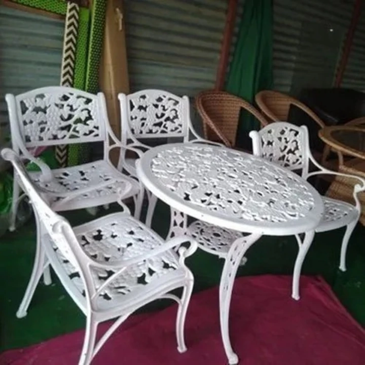 Garden Cast Iron Table chair set uploaded by Garud Enterprises on 5/6/2023