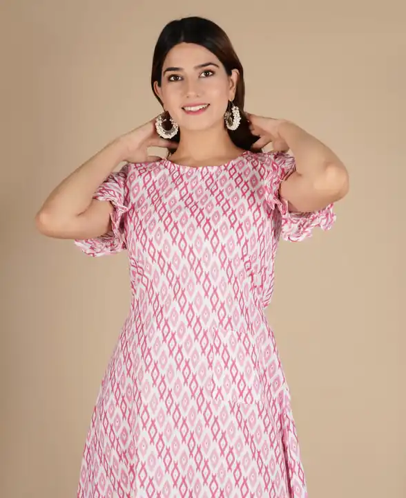 One piece dress uploaded by Print Factory Bagru on 5/29/2024