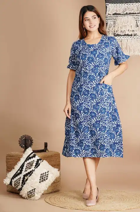 One piece dress uploaded by Print Factory Bagru on 5/6/2023