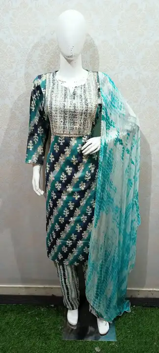 Cotton kurti set uploaded by Angoora Hosiery Mills Dal Bazar Ludhiana  on 5/6/2023