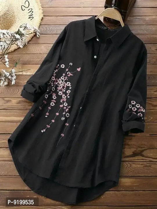  Classic Royal Embroidered shirt for woman uploaded by business on 5/6/2023