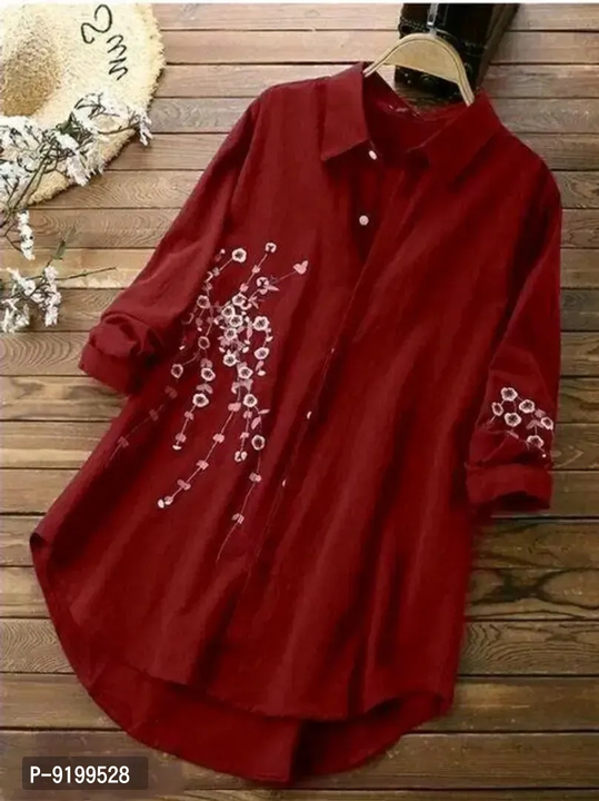  Classic Royal Embroidered shirt for woman uploaded by Fashion designer on 5/6/2023