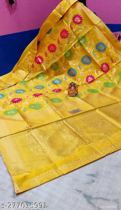 Fancy silk saree uploaded by Shimal Enterprise  on 5/6/2023