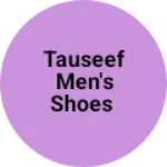 Business logo of Tauseef men's shoes