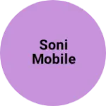Business logo of Soni mobile